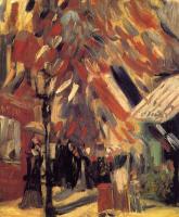 Gogh, Vincent van - Street Scene,Celebration of Bastille Day
